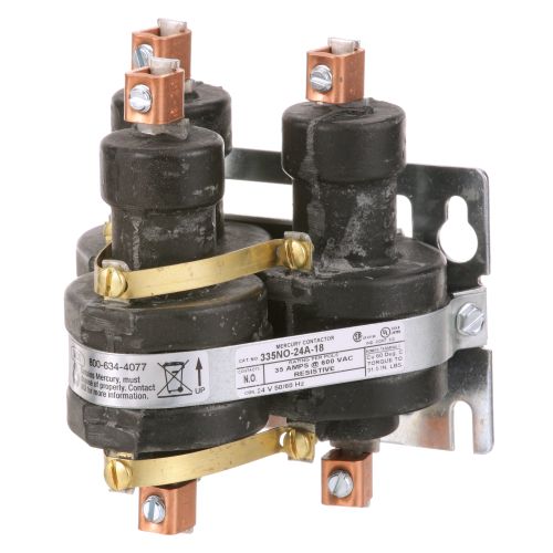 Henny Penny 29510 3 Pole Mercuty Contactor, 24v Coil, 50/60 HZ