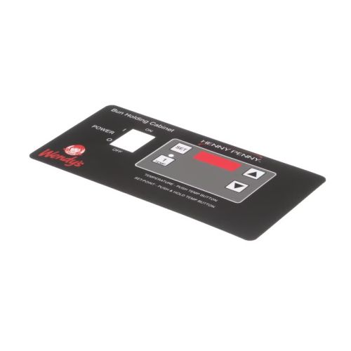 Henny Penny 61511 Warmer Control Panel Decal BW-4/6/8 Wendy's