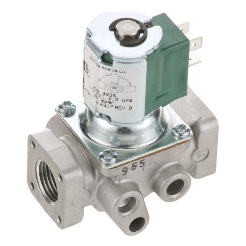 Imperial 33885 1/2" FPT Natural/LP Gas Valve W/ 1/4" tab terminal