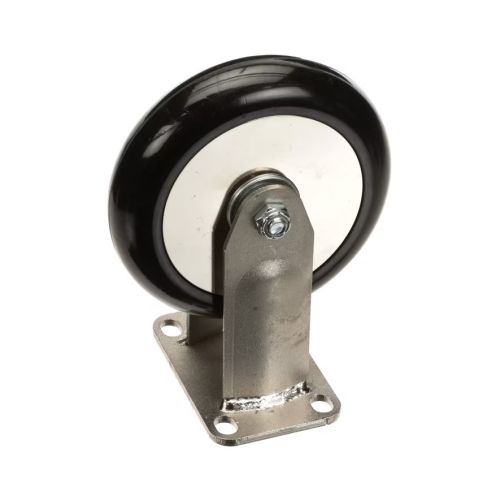 Intermetro B5DNR Rigid Plate Caster W/O Brake 5" Single