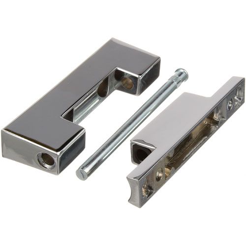 Intermetro RPC14-119 Non-Rise Edgemount Hinge W/ 2-1/2" Mount Hole Centers