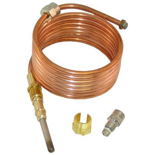 Johnson Controls K16WT-72 BASO Coaxial 72" Thermocouple W/capillary, 20-30 MV, 11/32"-32 Threads 