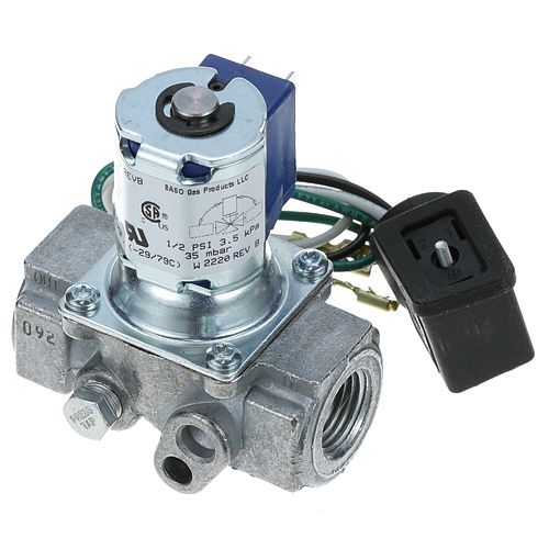 004176 Solenoid Gas Valve 1/2" 120V