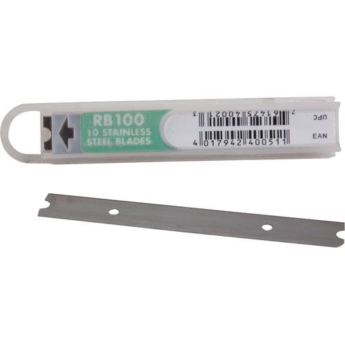 Keating 004898 Steel Scraper Blades 4" 10/Pack