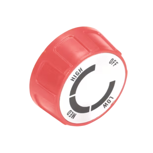 Lang PS-70700-09-1 Knob Off/Low/Med/High Red