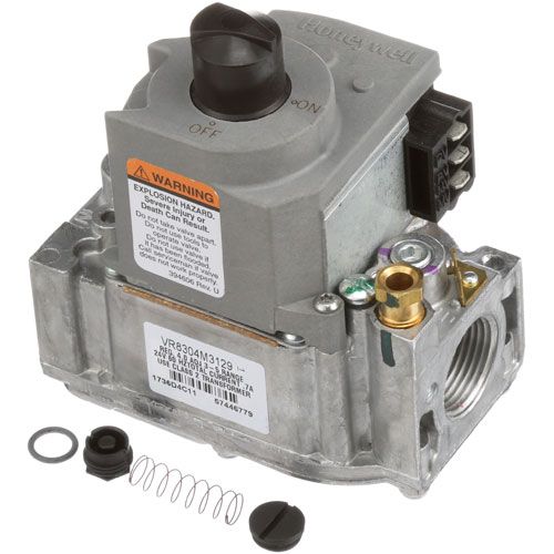 Legion 404008 3/4" Nat Gas Control Valve, 1/4" CCT Pilot Fitting