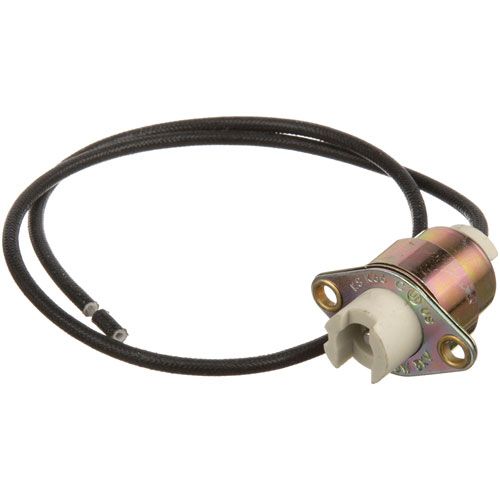 Lincoln 050026SP Snap-In Element Socket W/ 16" #14 Black Wire Lead