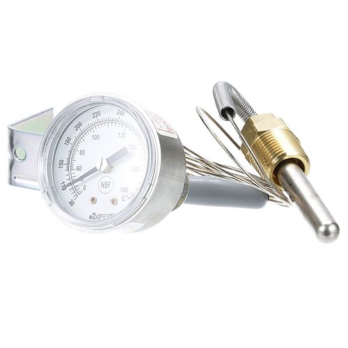 Market Forge 10-9268 Refrigerator Temperature Gauge W/ U-Bracket 36" Cap