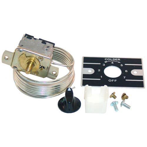 Nor-Lake 001193 Refrigerator Temperature Control W/ Shaft Stem Dial Plate & Knob 66" CAP