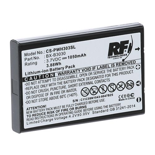 Panasonic BXB3030 Attune I & II Battery