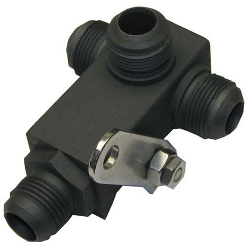 Pitco PT60131801 Fryer Filter Return 3-Way Ball Valve 3" X 1/2" & 1" X 7/16" Flare