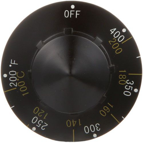 Pitco PTPP10537 Knob - Thermostat,  Fryer, F/C, 400-200F