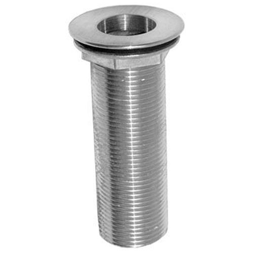 Randell HD DRN100 1" Brass Sink Drain with Flange, 2" FLANGE, 3-1/4" LONG