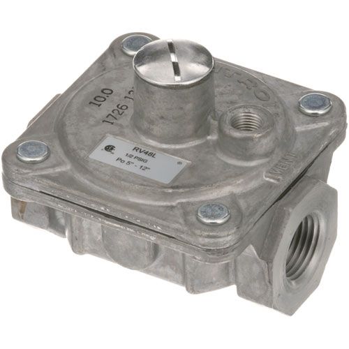 Randell RDLR06A1/2 1/2" LP Gas Pressure Regulator, 5.5" - 12" WC, 1/2" FPT Gas IN/OUT, 1/2LB Inlet Pressure