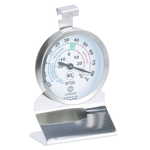 Refrigeration Thermomete 2.25 X 2.25", -20 To 80f For Comark - Part# Cmrkrft2ak
