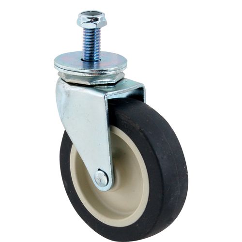 Rubbermaid 3530L1 Swivel Caster, 3/8-16Thread,Gray
