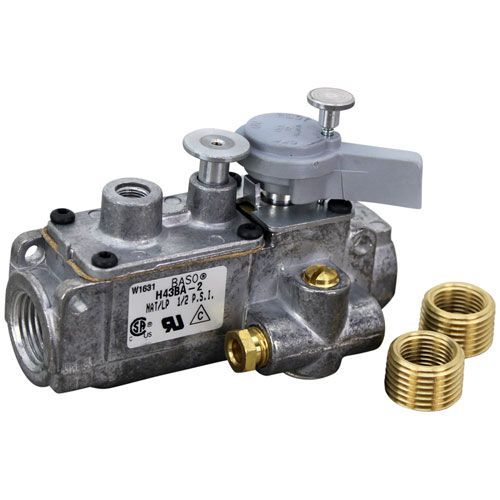 Southbend 1174340 Range Combination Safety Valve W/ Pilot  Eco Slot & Thermocouple Magnet 3/4" FPT IN/OUT