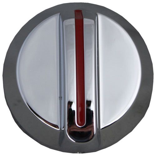 Southbend 1184192 Range Burner Valve Knob 2-1/2" DIA 1/4" D-Stem Flat Up