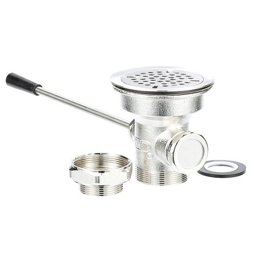 Standard Keil 1765-1020-1000 Waste Drain - 3-1/2" Sink Opening, Lever