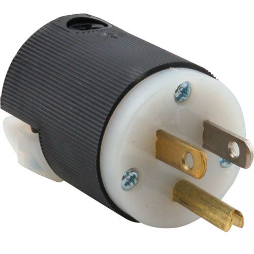 Star 2E200396 Hubbell 15A Straight Plug  (Nema 5-15P)