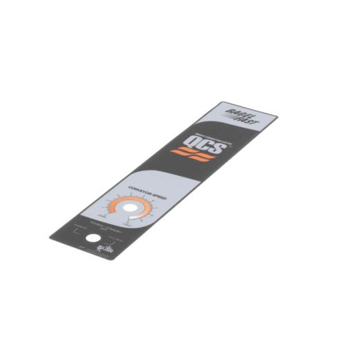Star Mfg 2M-200897 Conveyor Toaster Bagel Control Panel Label QCS-23