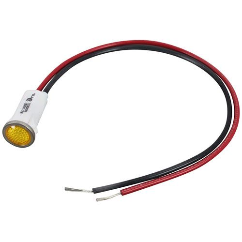 Star Mfg WS-50378 Fryer 1/2" Signal Light 250V, Amber