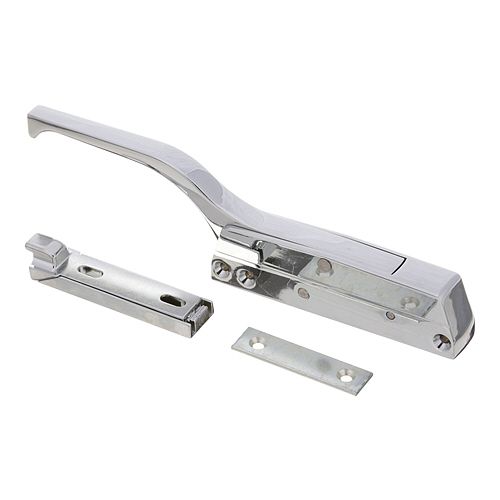 Star Mfg WS-63946 Magnetic Latch with Strike Curved Handle W/O Lock, Length 10-1/2" Width 1"