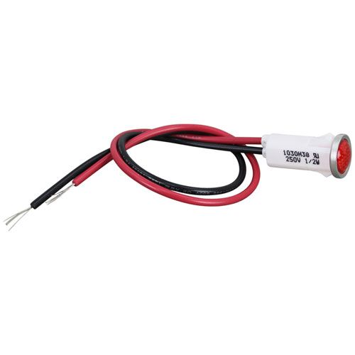 Star Mfg ZI-301013 Red Signal Light 1/2" 250V