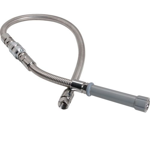 T&S Brass 0044V9 Flex Hose , 44"&Bac Flo,Leadfree