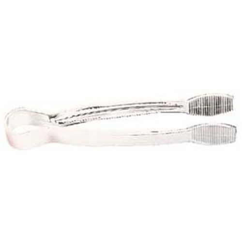 Tongs , 6"l, Flat, Clear Plst For Cambro - Part# Tg6135
