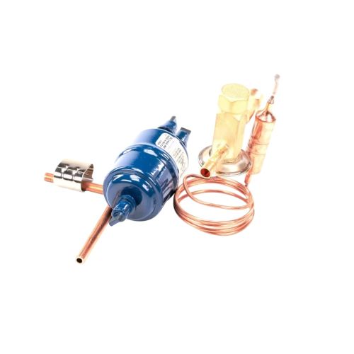 Traulsen SER-60080-34 Thermal Expansion Valve(TXV) Service Replacement Kit W/Tubing & Filter Drier