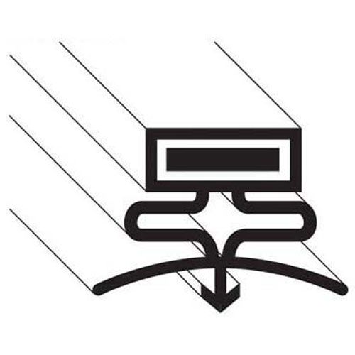 TRUE 810513 Refrigerator Black Drawer Gasket 13" X 29"