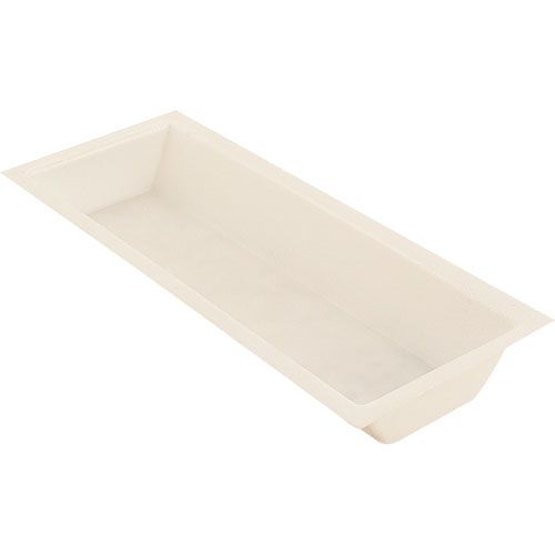 True E891365 Smooth Side Light Cover 12"L,F81 Acrylic White 