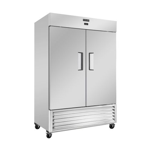 VITLIFE Commercial VRB54F 54-1/8" 2-Door Reach-In Freezer (VLF-VRB54F) – Professional Frozen Storage