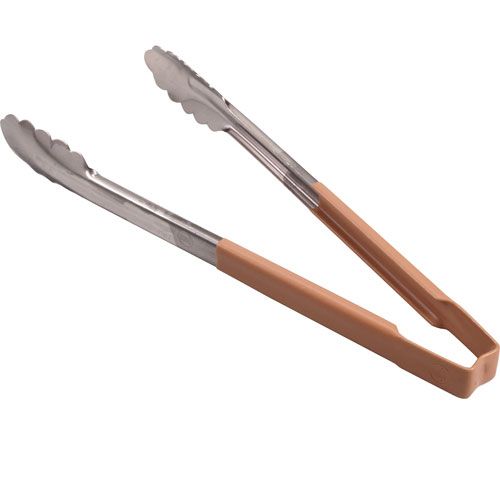 Vollrath 4781260 Scallop Tongs , 12",Tan HDl