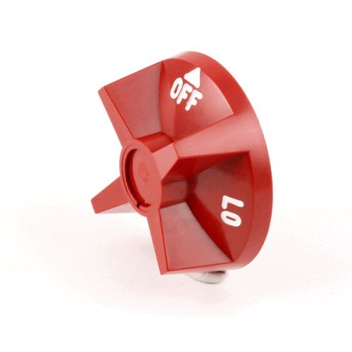 Vulcan Hart 00-407727-00002 Knob Red OFF/LO/MED/HI 2-7/8" D