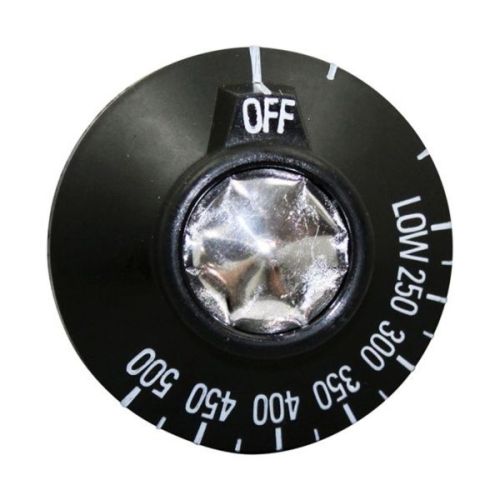 Vulcan Hart 00-499678-00001 Range Knob Black Off-Low-250°F-500°F