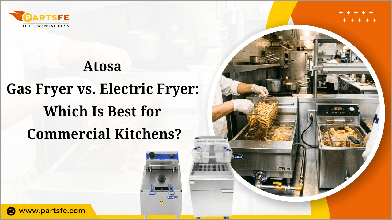 Atosa Gas Fryer vs Electric Fryer: Which Is Best for Commercial Kitchens?_PartsFe 