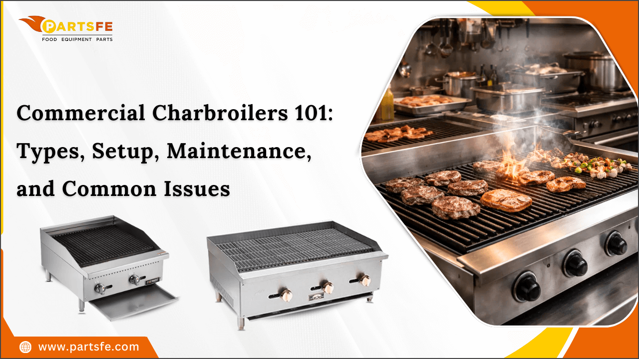 Commercial Charbroilers 101 A Guide for Types, Setup, Maintenance, and Common Issues _ PartsFe