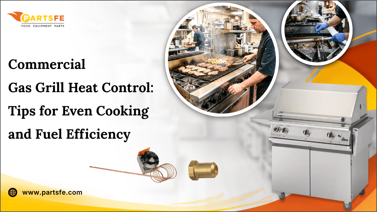Commercial Gas Grill Heat Control: Tips for Even Cooking and Fuel Efficiency _PartsFe