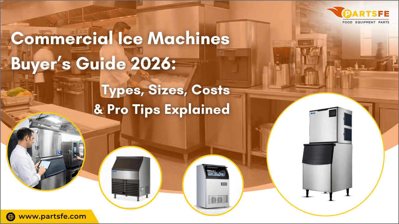 Commercial Ice Machines Buyer’s Guide 2026: Types, Sizes, Costs & Pro Tips Explained_PartsFe