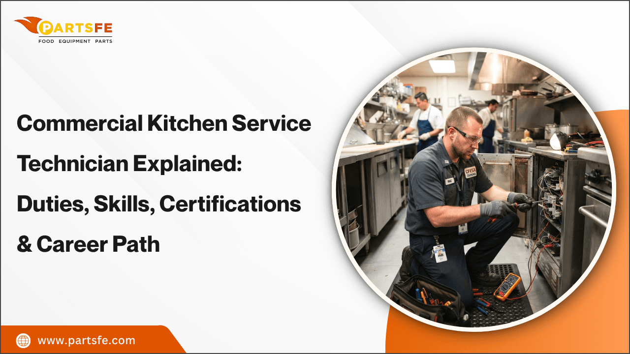 Commercial Kitchen Service Technician Explained: Duties, Skills, Certifications & Career Path_PartsFe