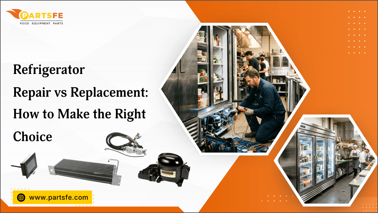 Commercial Refrigerator Repair vs Replacement: How to Make the Right Choice_PartsFe