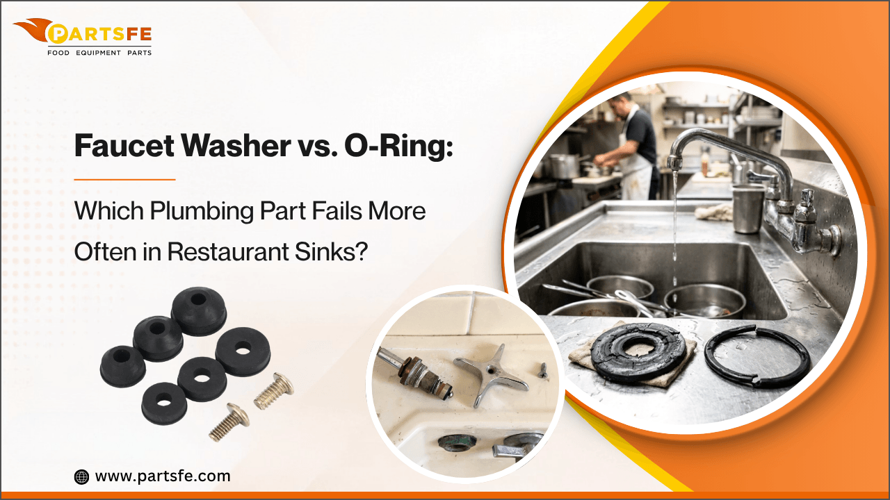 Faucet Washer vs O-Ring: Which Plumbing Part Fails More Often in Restaurant Sinks_PartsFe
