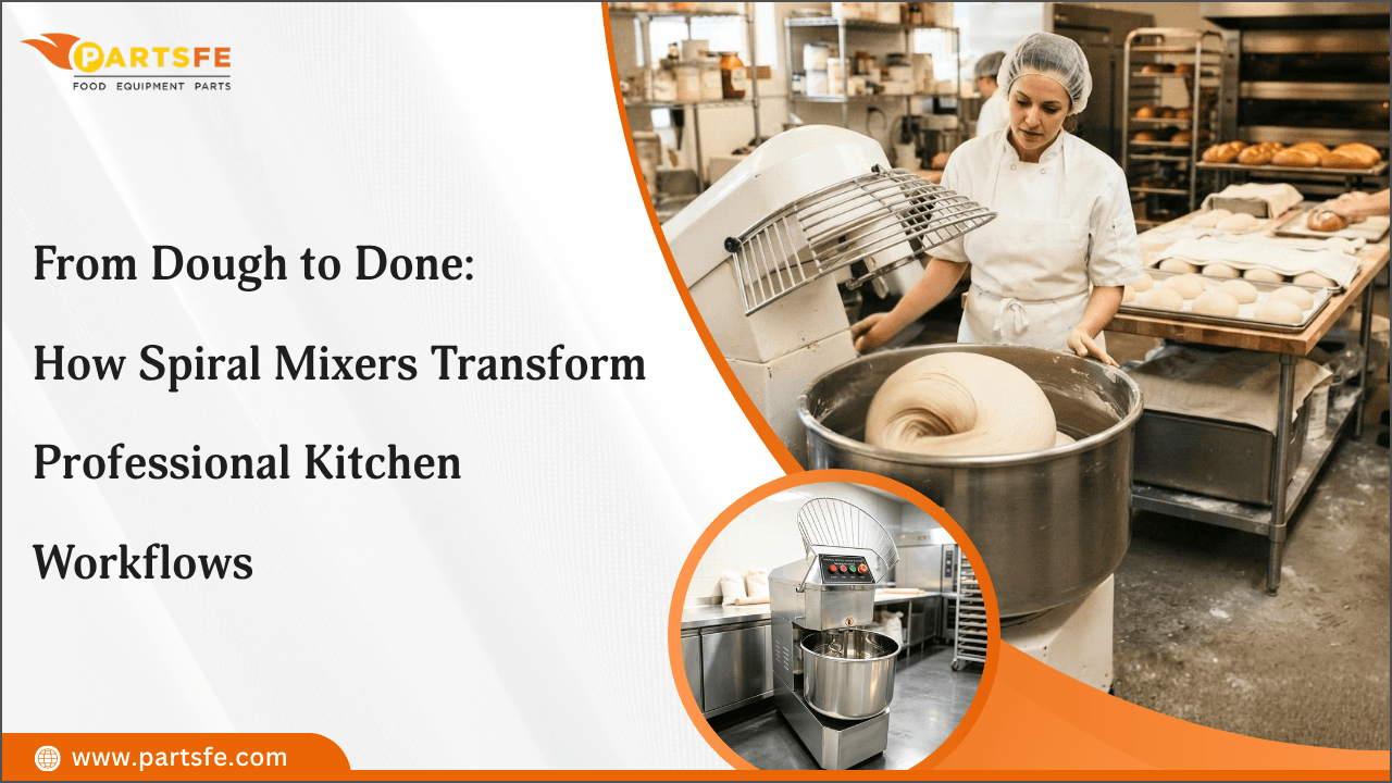 From Dough to Done: How Spiral Mixers Transform Professional Kitchen Workflows_PartsFe