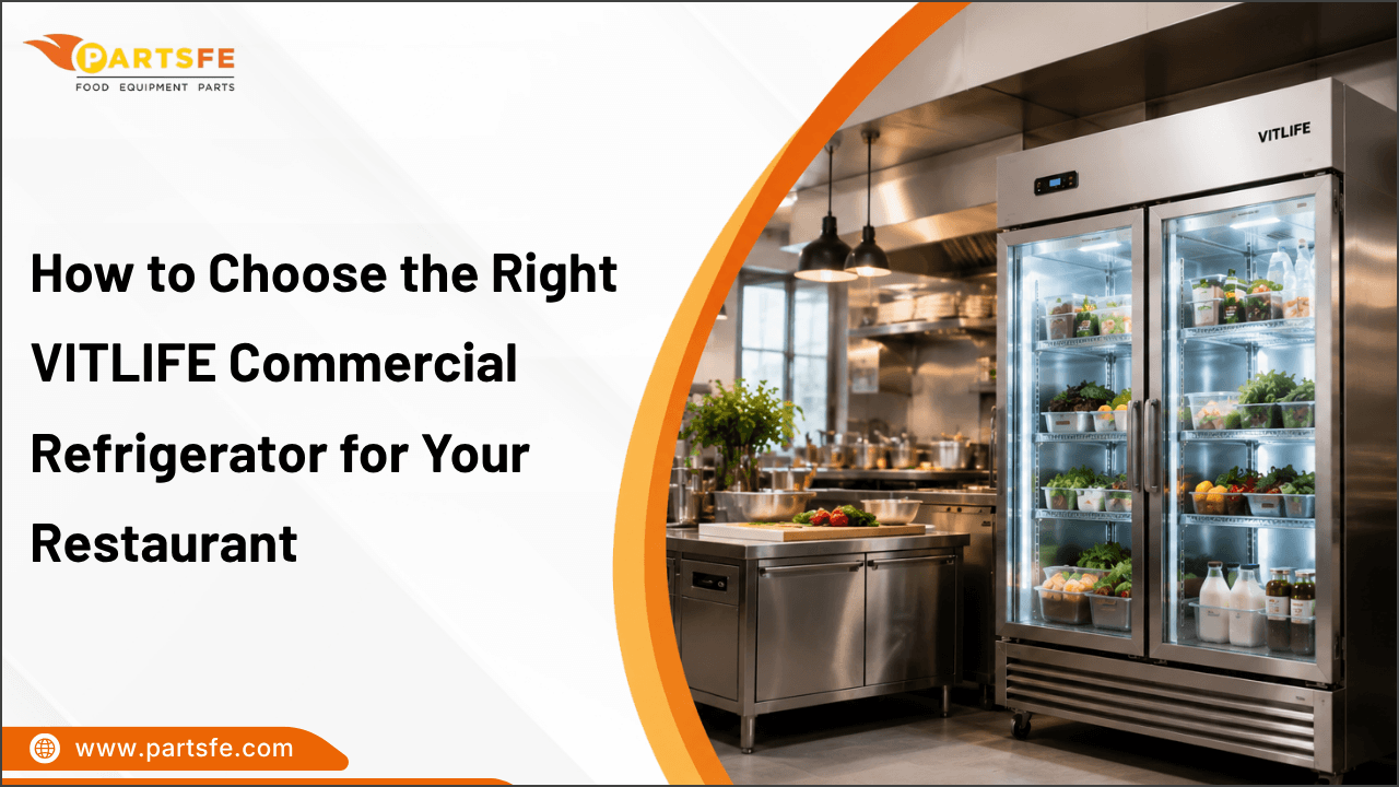 How to Choose the Right VITLIFE Commercial Refrigerator for Your Restaurant_PartsFe
