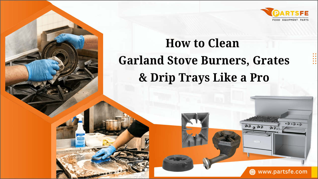 How to Clean Garland Stove Burners, Grates & Drip Trays Like a Pro_PartsFe