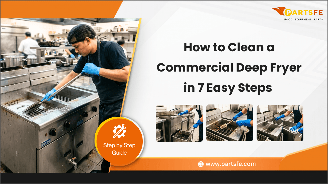 How to Clean a Commercial Deep Fryer in 7 Easy Steps_PartsFe