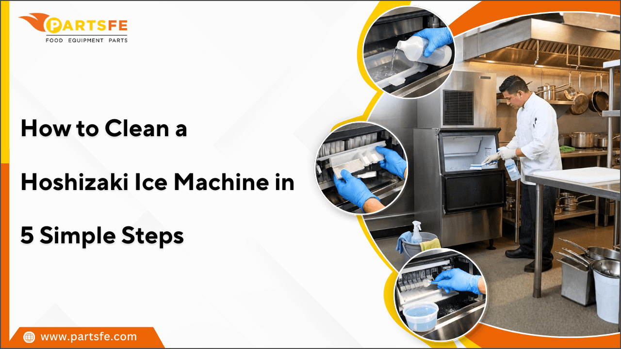 How to Clean a Hoshizaki Ice Machine in 5 Simple Steps_PartsFe