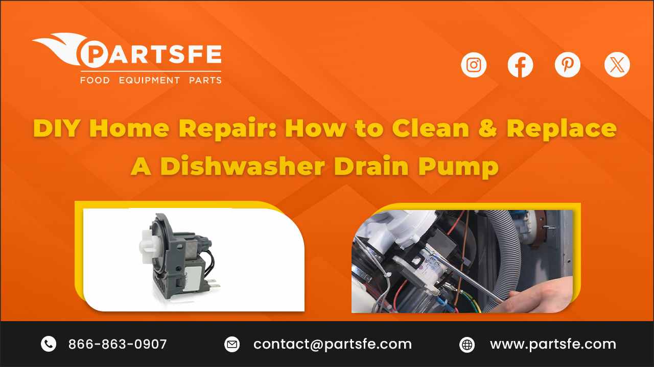 How to Clean and Replace a Dishwasher Drain Pump_PartsFe